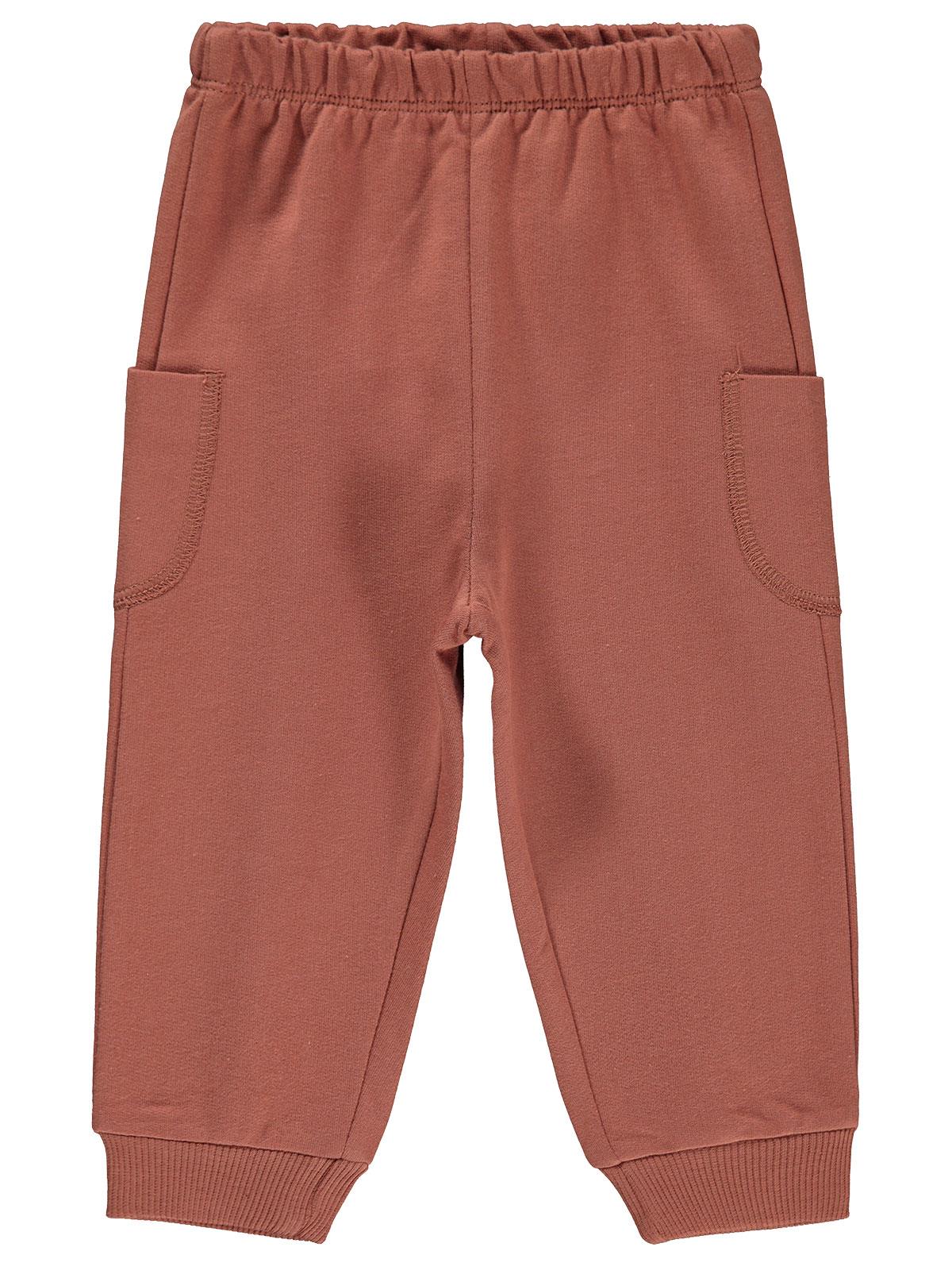 Civil Baby Basic Cepli 6-18 Ay Eşofman Altı - Turuncu