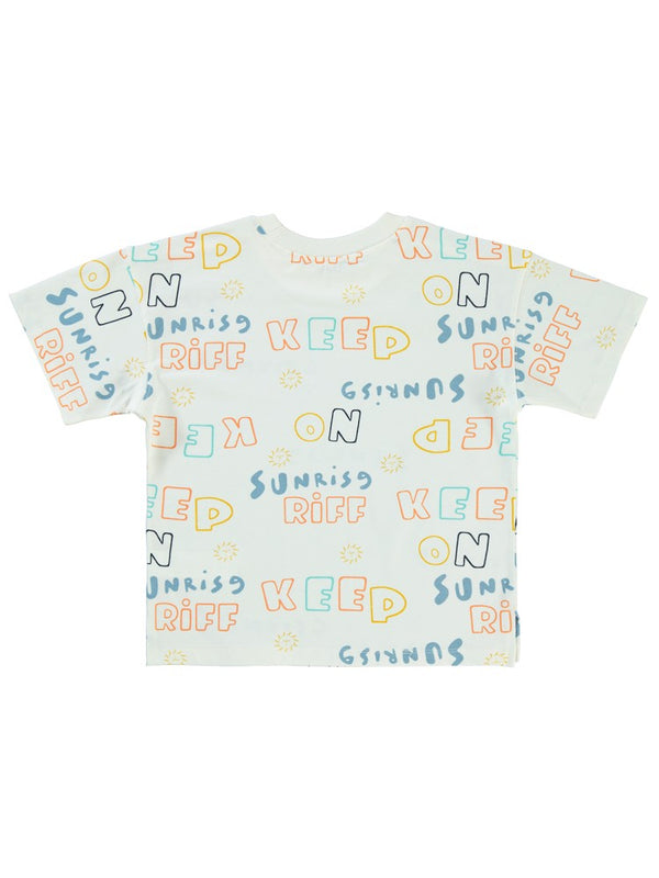 Civil Boys Keep On Empirme Oversize 10-13 Yaş Tişört - Bej