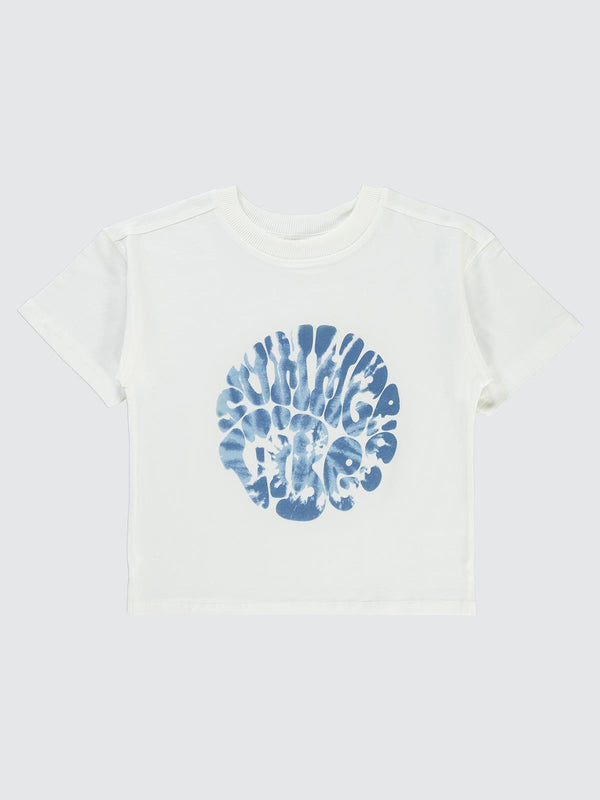 Civil Boys Summer Baskılı Oversize 10-13 Yaş Tişört - Lacivert