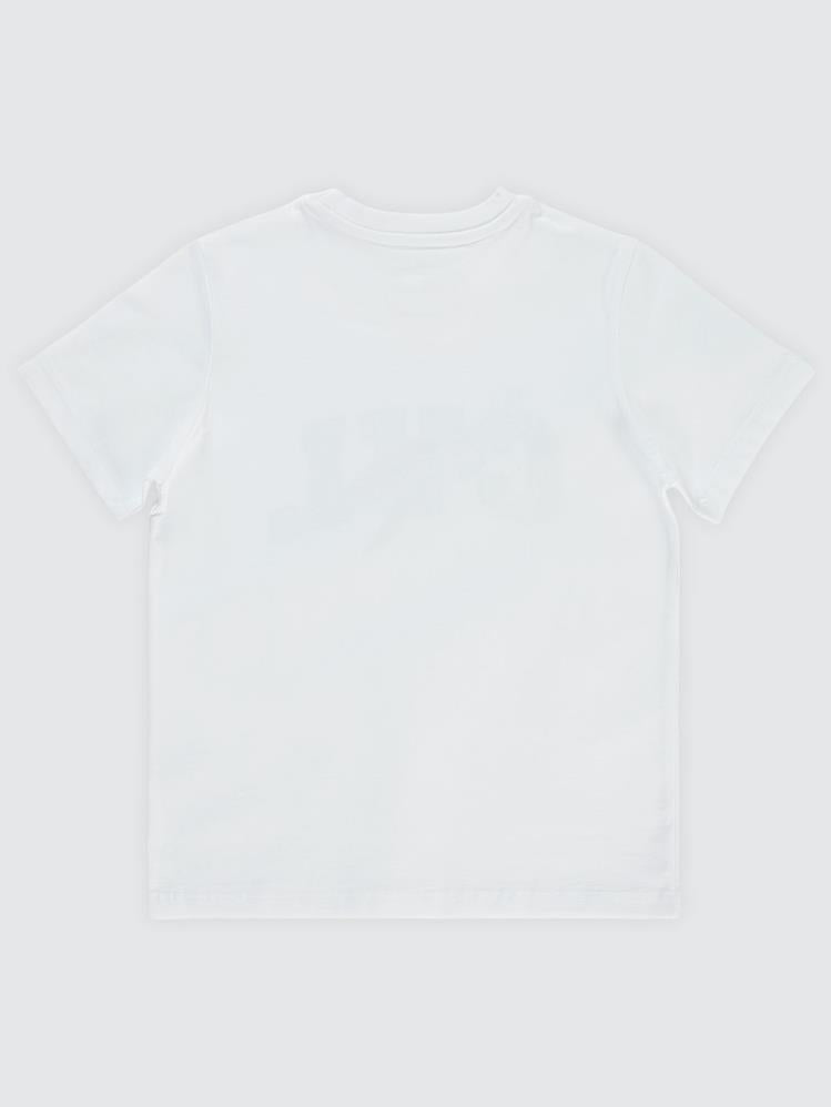 Civil Boys Cvl Caretta Baskılı 10-13 Yaş Tişört - Beyaz