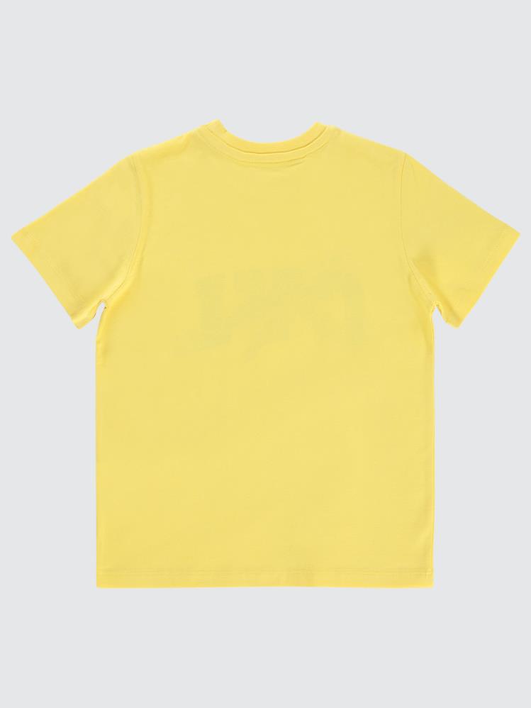 Civil Boys Cvl Caretta Baskılı 10-13 Yaş Tişört - Sarı