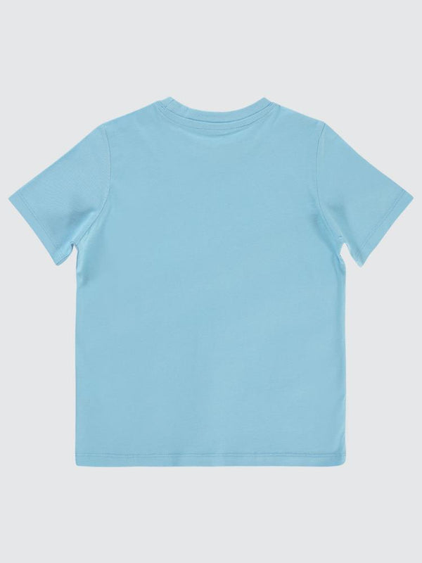 Civil Boys Cvl Balina Baskılı 10-13 Yaş Tişört - Mavi