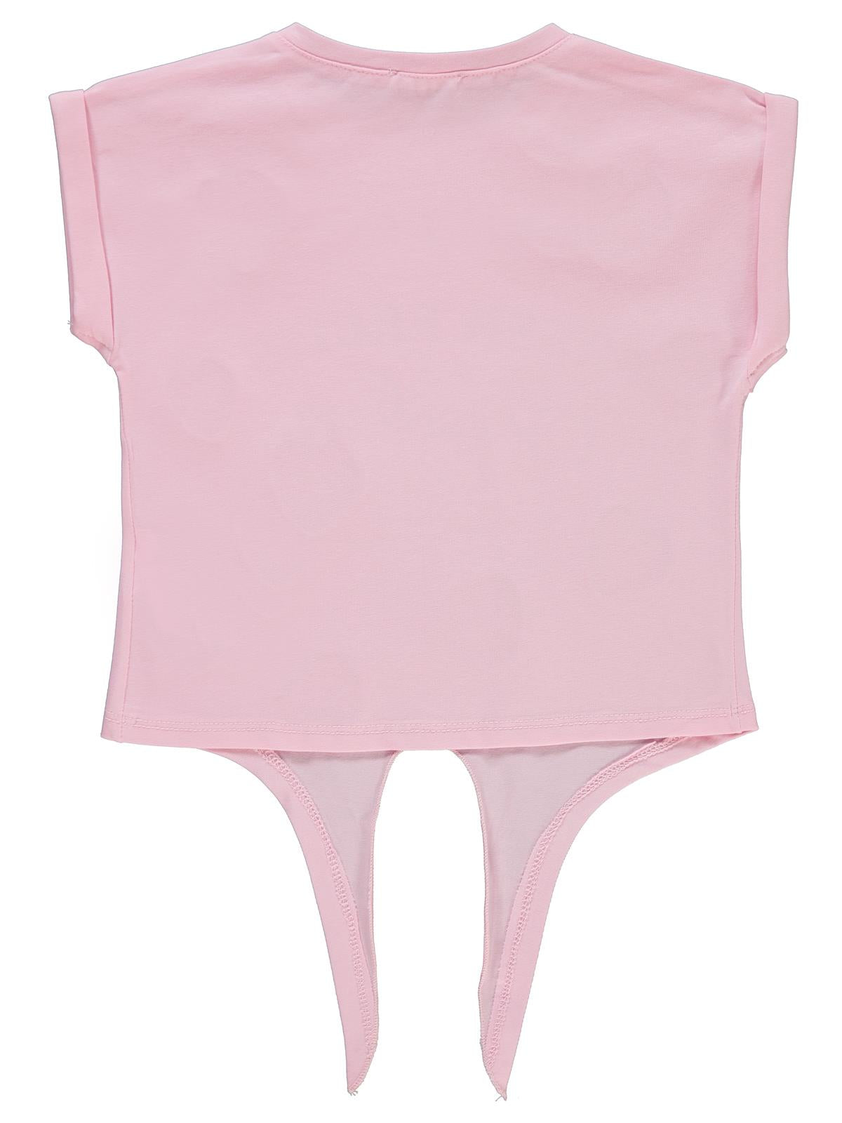 Civil Girls Çilek Baskılı 2-5 Yaş Tişört - Pembe