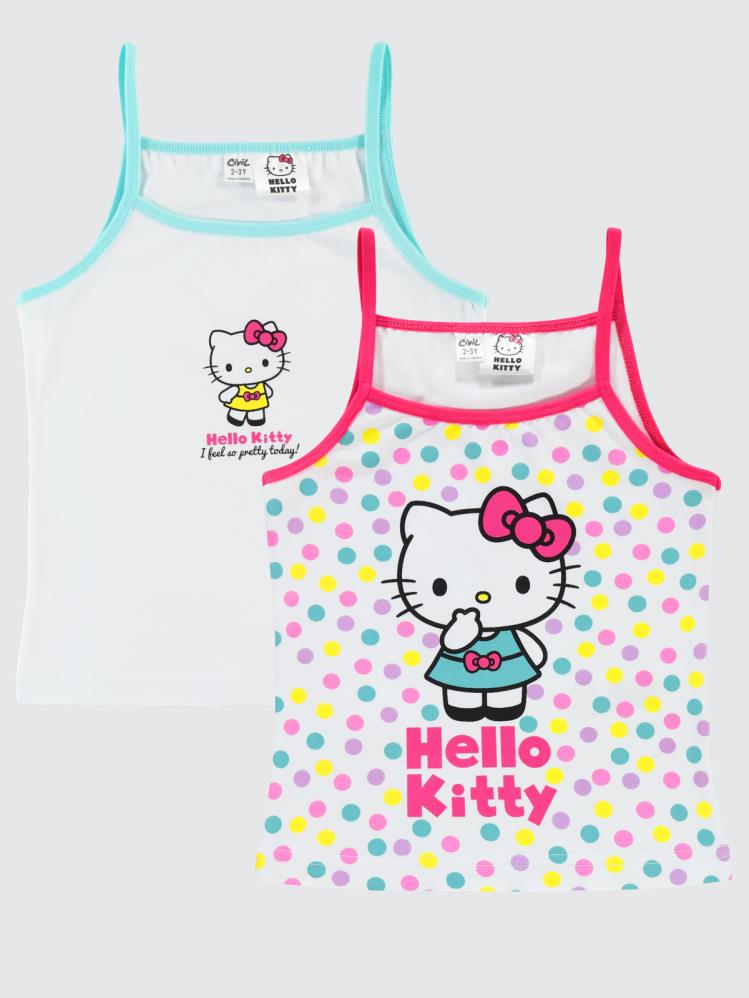 Hello Kitty 2-10 Yaş 2'li Atlet Set