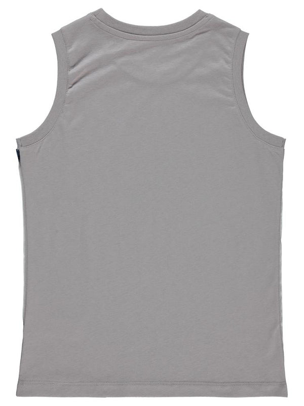 Civil Boys 96 Baskılı Sıfır Kol 10-13 Yaş Tişört - Gri