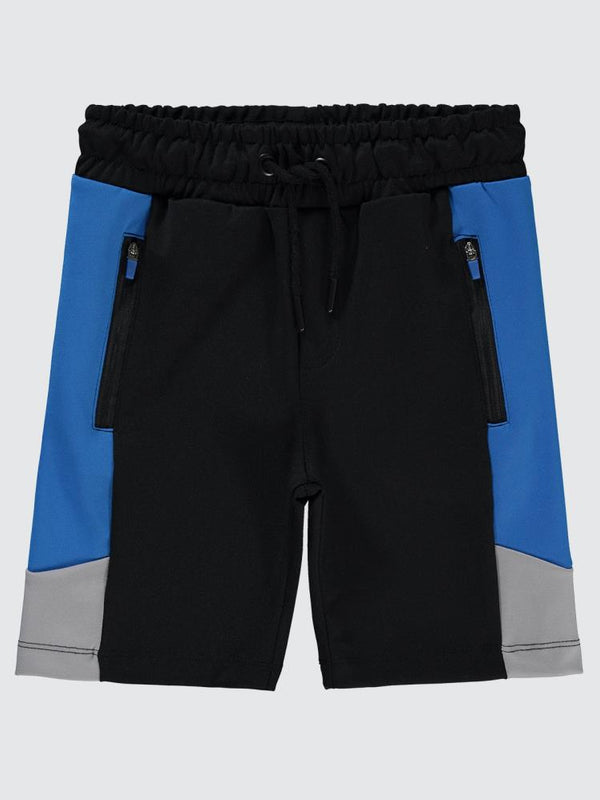 Civil Boys Garnili Fermuarlı 6-9 Yaş Kapri - Siyah