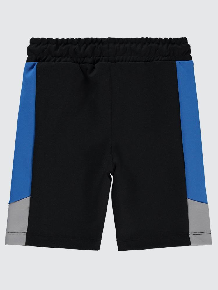 Civil Boys Garnili Fermuarlı 6-9 Yaş Kapri - Siyah