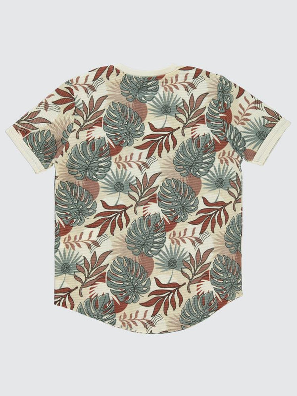 Civil Boys Leaf Empirme 10-13 Yaş Tişört - Fil Dişi