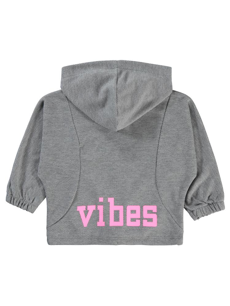 Civil Girls Good Active 2-5 Yaş Hırka - Gri