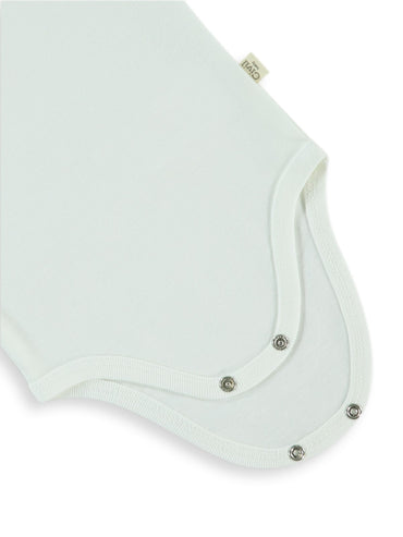 Civil Baby Düz Sıfır Kol 12-36 Ay Çıtçıtlı Badi - Beyaz