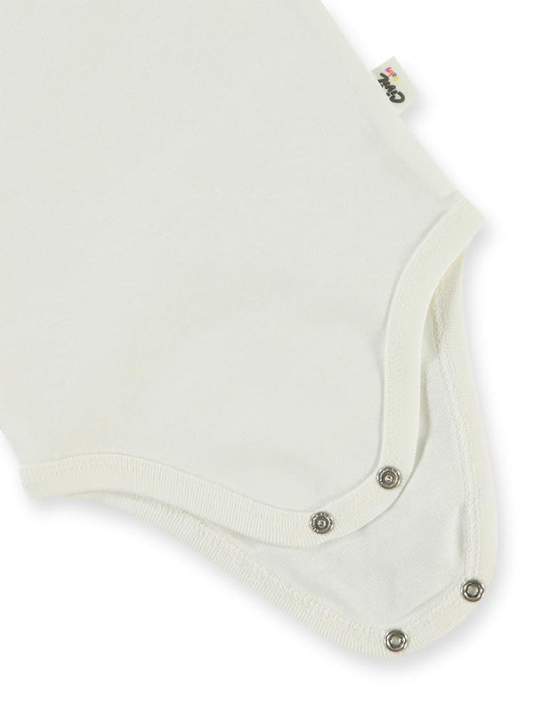 Civil Baby Düz Uzun Kol 3-9 Ay Çıtçıtlı Badi - Beyaz