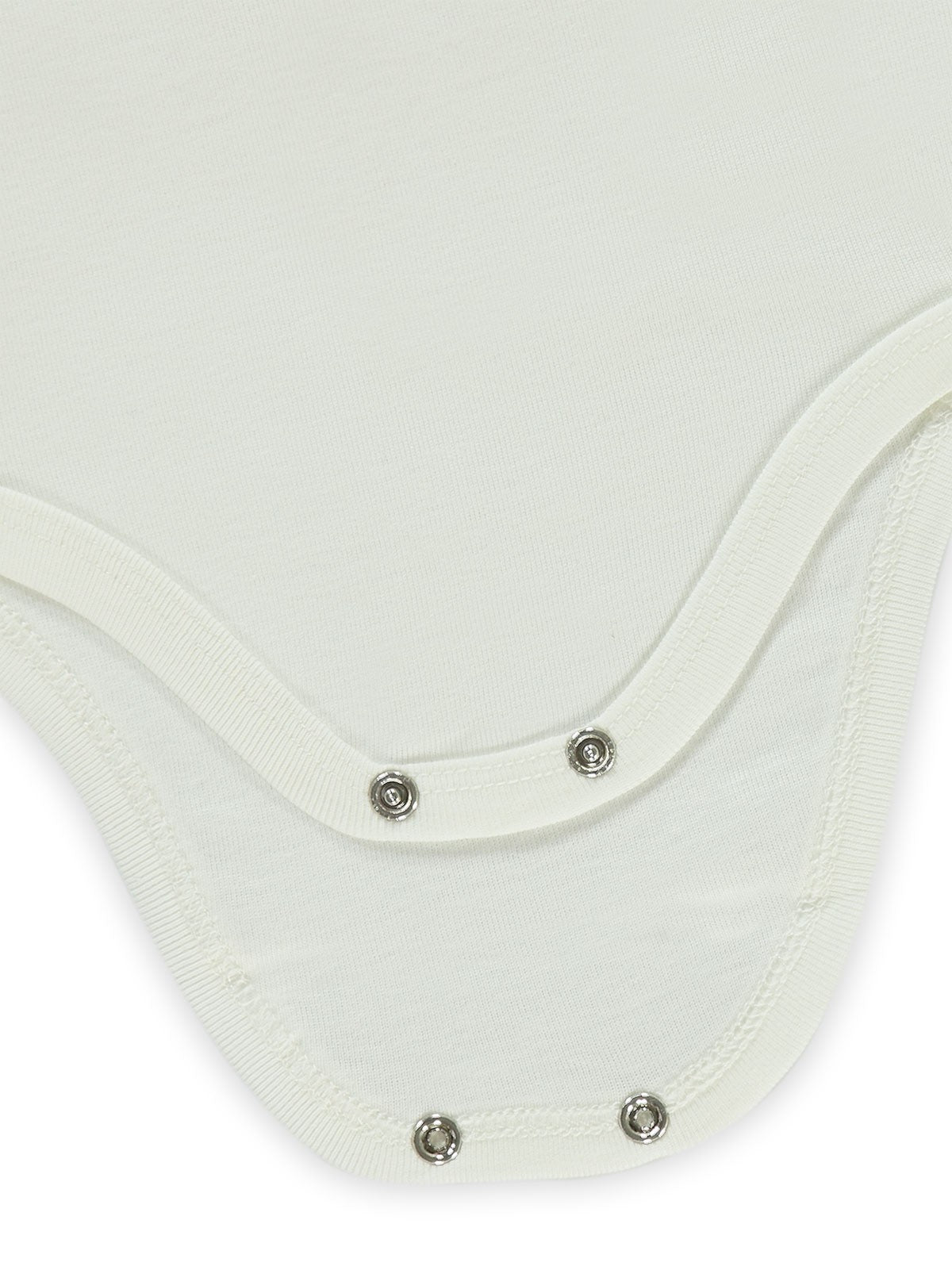 Civil Baby Düz Uzun Kol 3-9 Ay Çıtçıtlı Badi - Beyaz