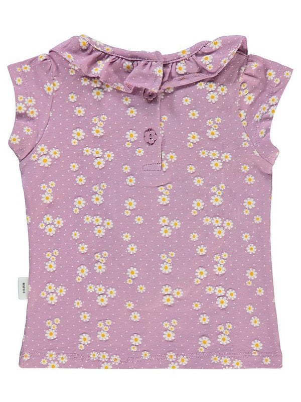 Civil Baby Papatya Empirme 6-18 Ay Tişört - Lila