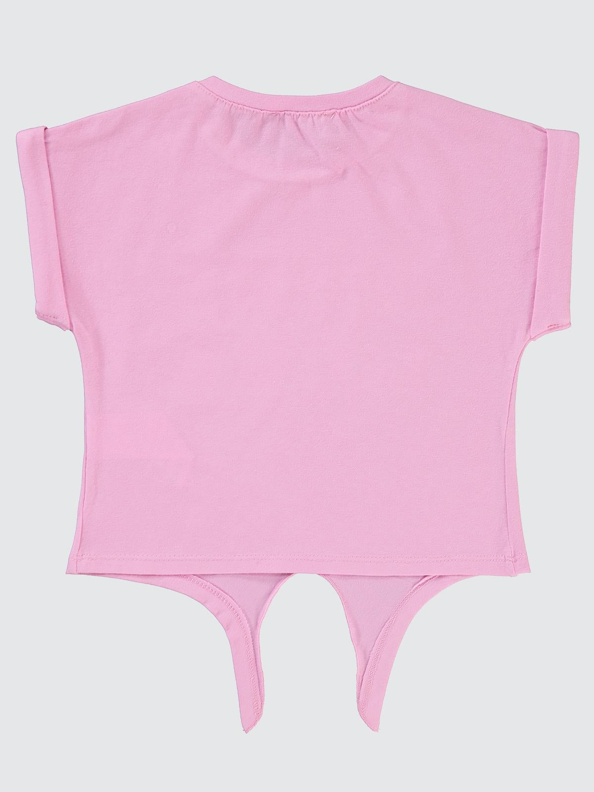 Civil Girls More Love Baskılı 2-5 Yaş Tişört - Pembe