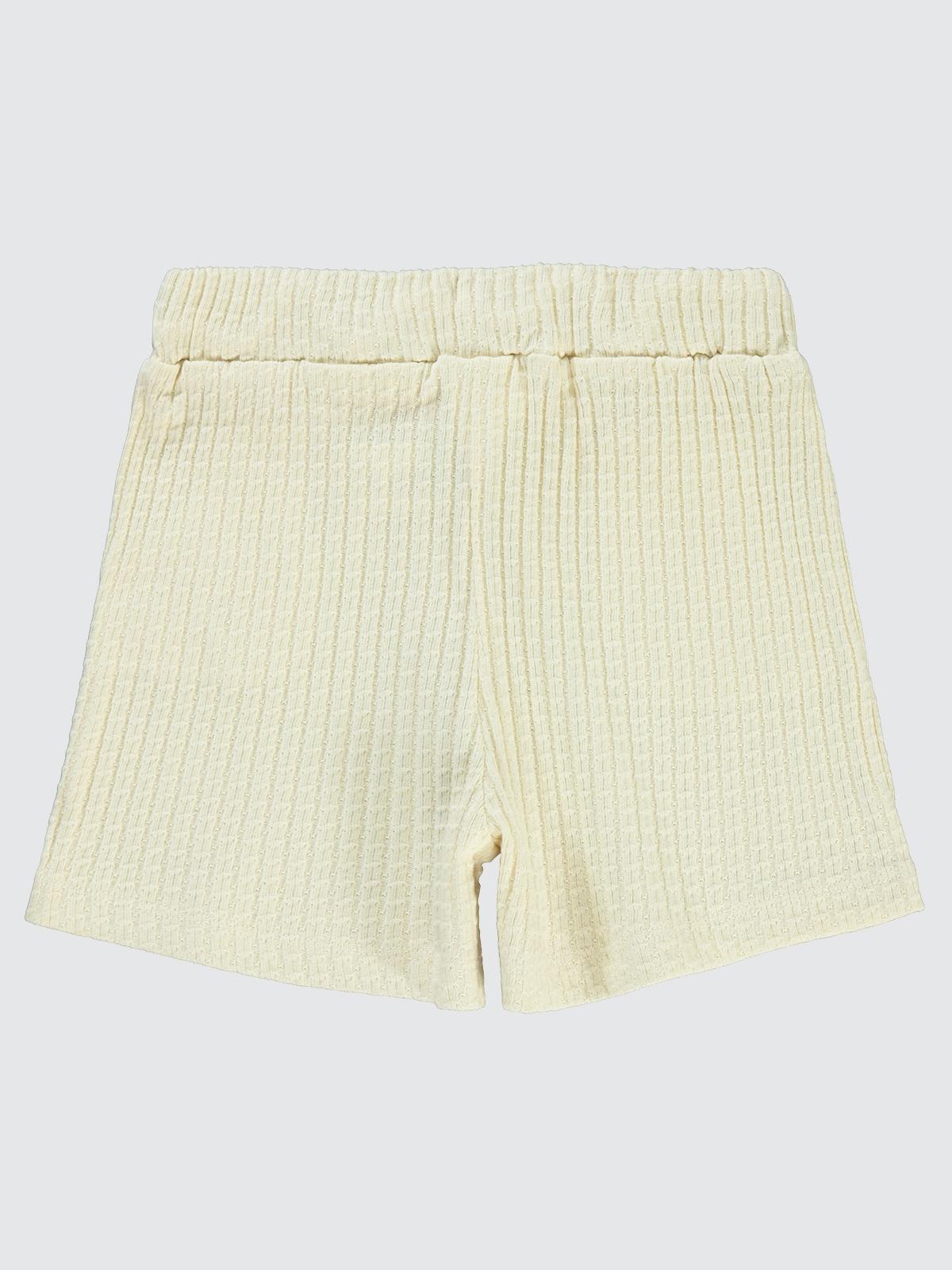 Civil Girls Raporlu Kaşkorse 6-9 Yaş Şort - Beyaz