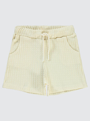 Civil Girls Raporlu Kaşkorse 6-9 Yaş Şort - Beyaz