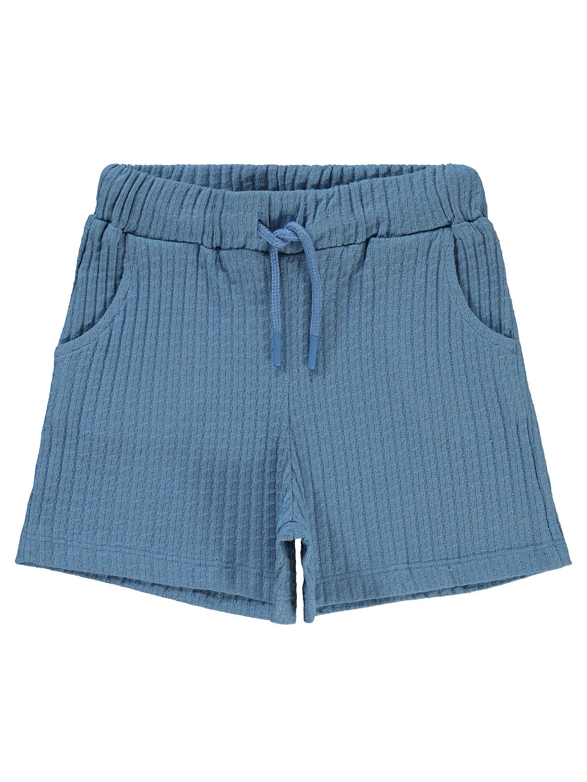 Civil Girls Raporlu Kaşkorse 6-9 Yaş Şort - Mavi