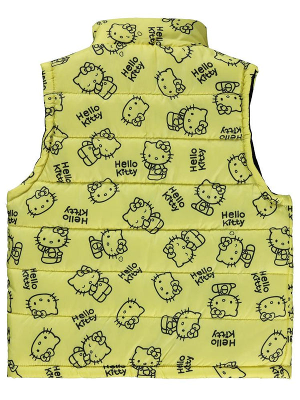 Hello Kitty Baskılı 2-5 Yaş Yelek - Sarı