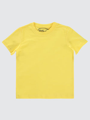 Civil Boys Basic 2-5 Yaş Tişört - Sarı