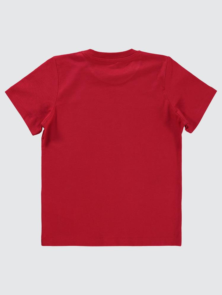Civil Boys Basic 10-13 Yaş Tişört - Kırmızı