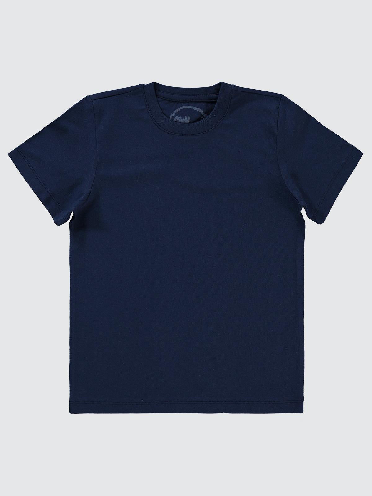 Civil Boys Basic 6-9 Yaş Tişört - Lacivert