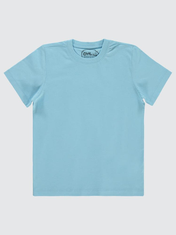 Civil Boys Basic 6-9 Yaş Tişört - Mavi