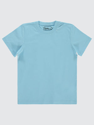 Civil Boys Basic 6-9 Yaş Tişört - Mavi