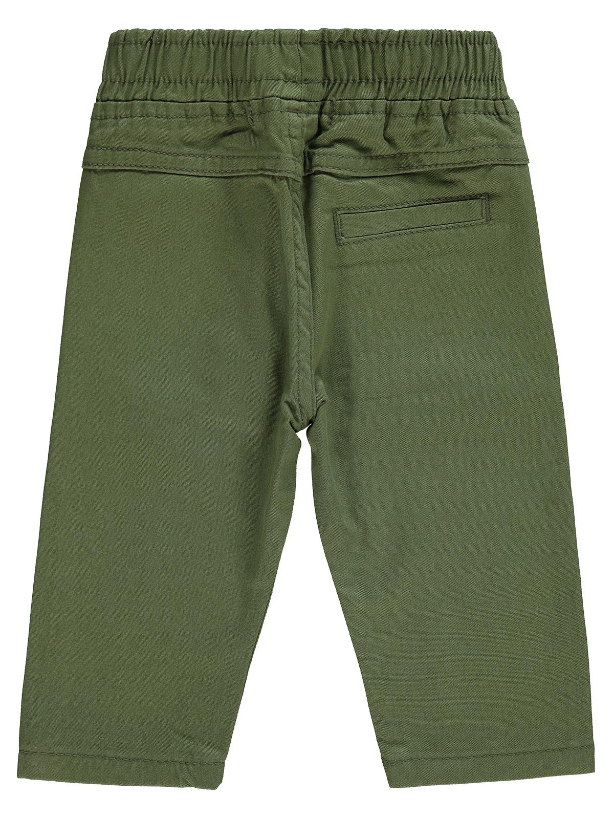 Civil Baby Bel Lastikli Filotolu 6-18 Ay Pantolon - Haki