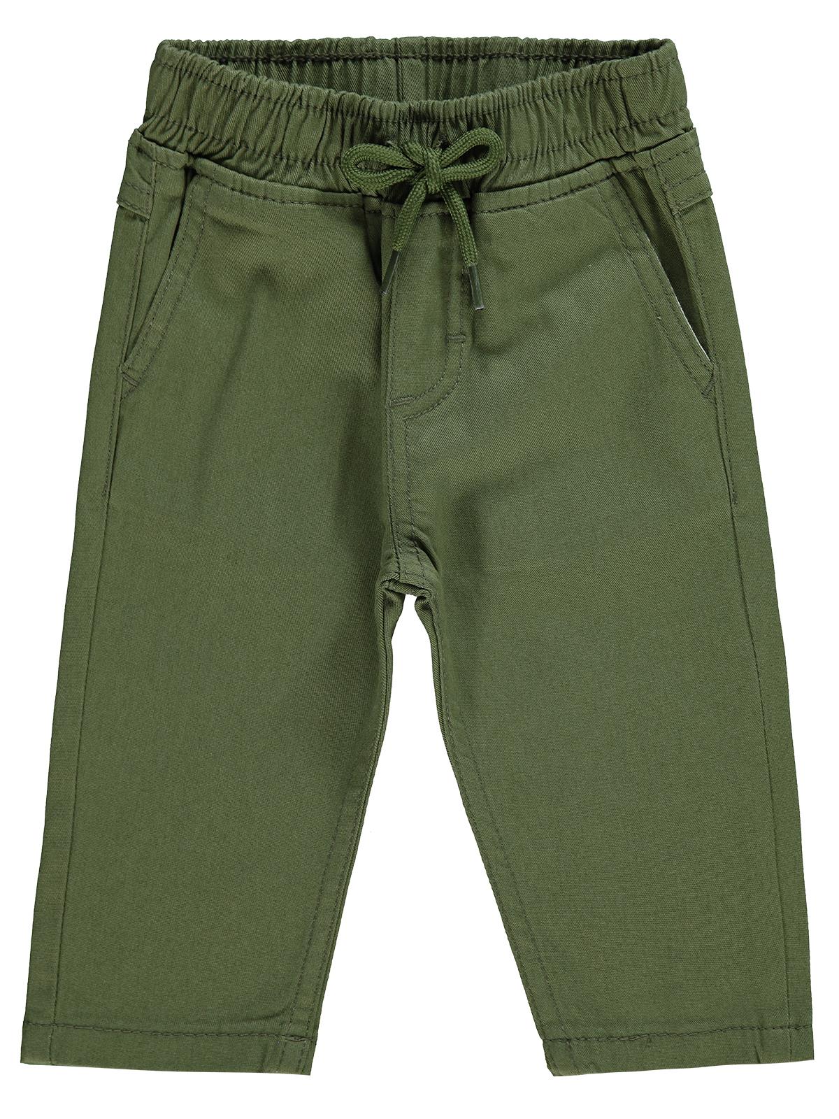 Civil Baby Bel Lastikli Filotolu 6-18 Ay Pantolon - Haki