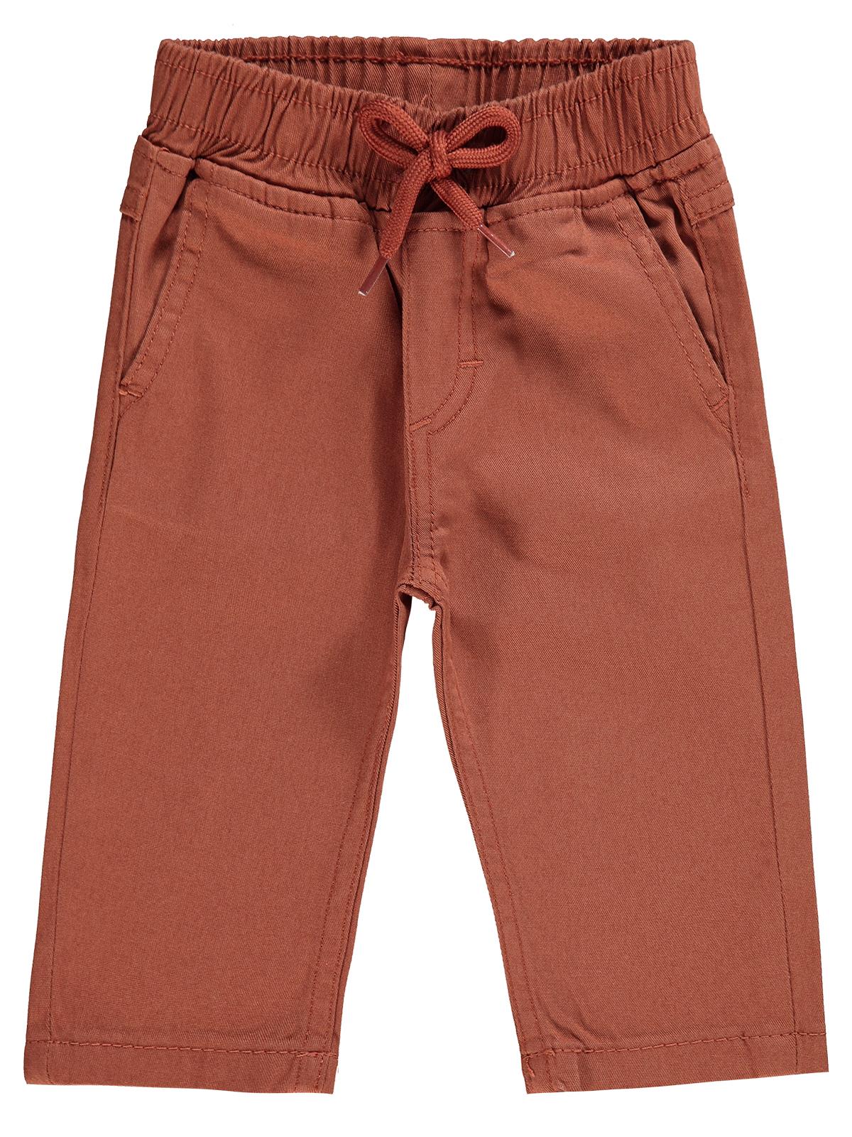 Civil Baby Bel Lastikli Filotolu 6-18 Ay Pantolon - Turuncu