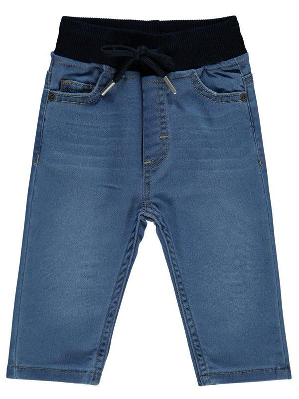 Civil Baby Bel Örmeli 6-18 Ay Pantolon - Mavi