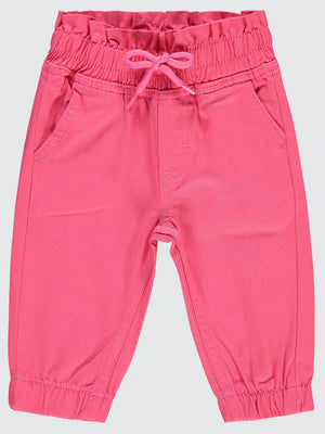 Civil Baby Bel Fırfırlı 6-18 Ay Pantolon - Fusya