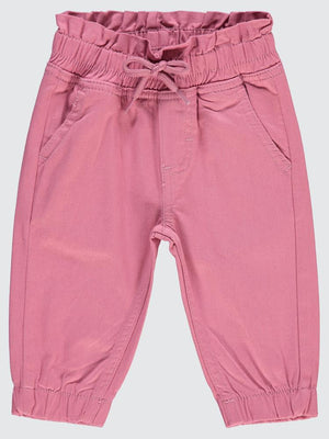 Civil Baby Bel Fırfırlı 6-18 Ay Pantolon - Pembe