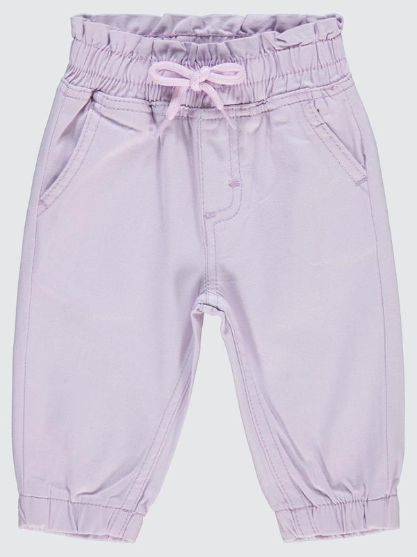 Civil Baby Bel Fırfırlı 6-18 Ay Pantolon - Lila