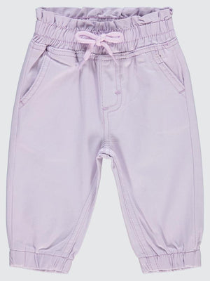 Civil Baby Bel Fırfırlı 6-18 Ay Pantolon - Lila