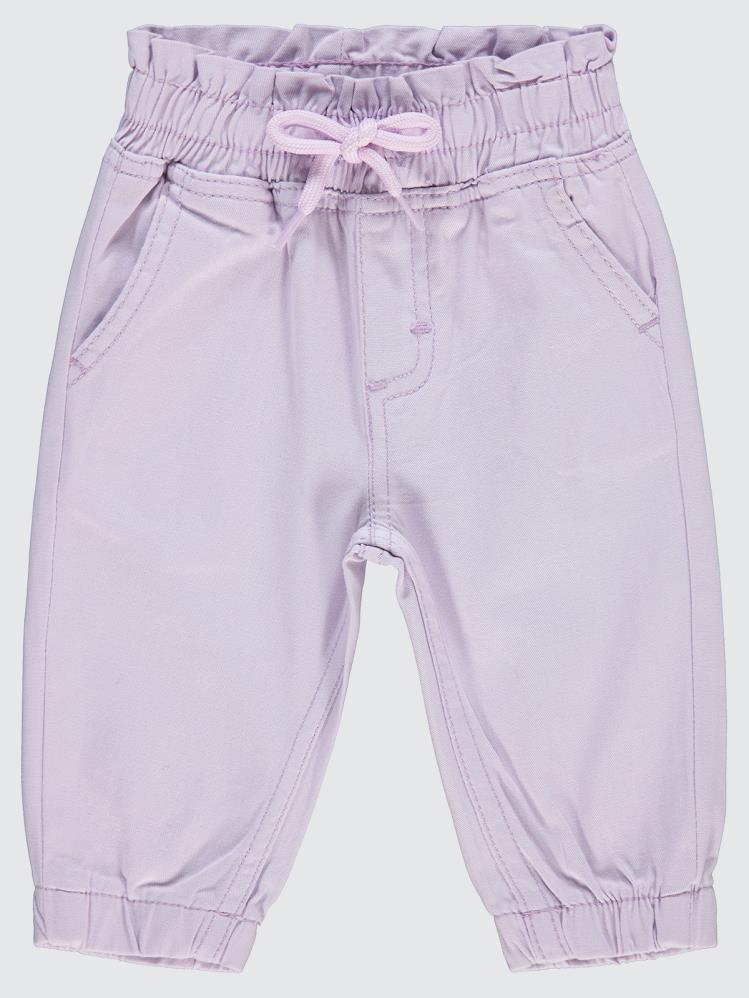 Civil Baby Bel Fırfırlı 6-18 Ay Pantolon - Lila