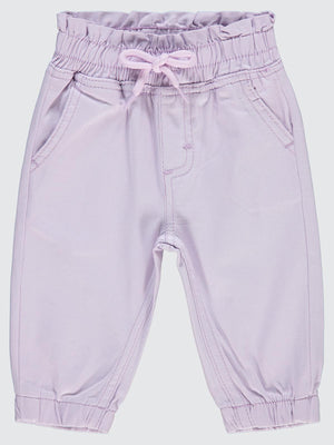 Civil Baby Bel Fırfırlı 6-18 Ay Pantolon - Lila