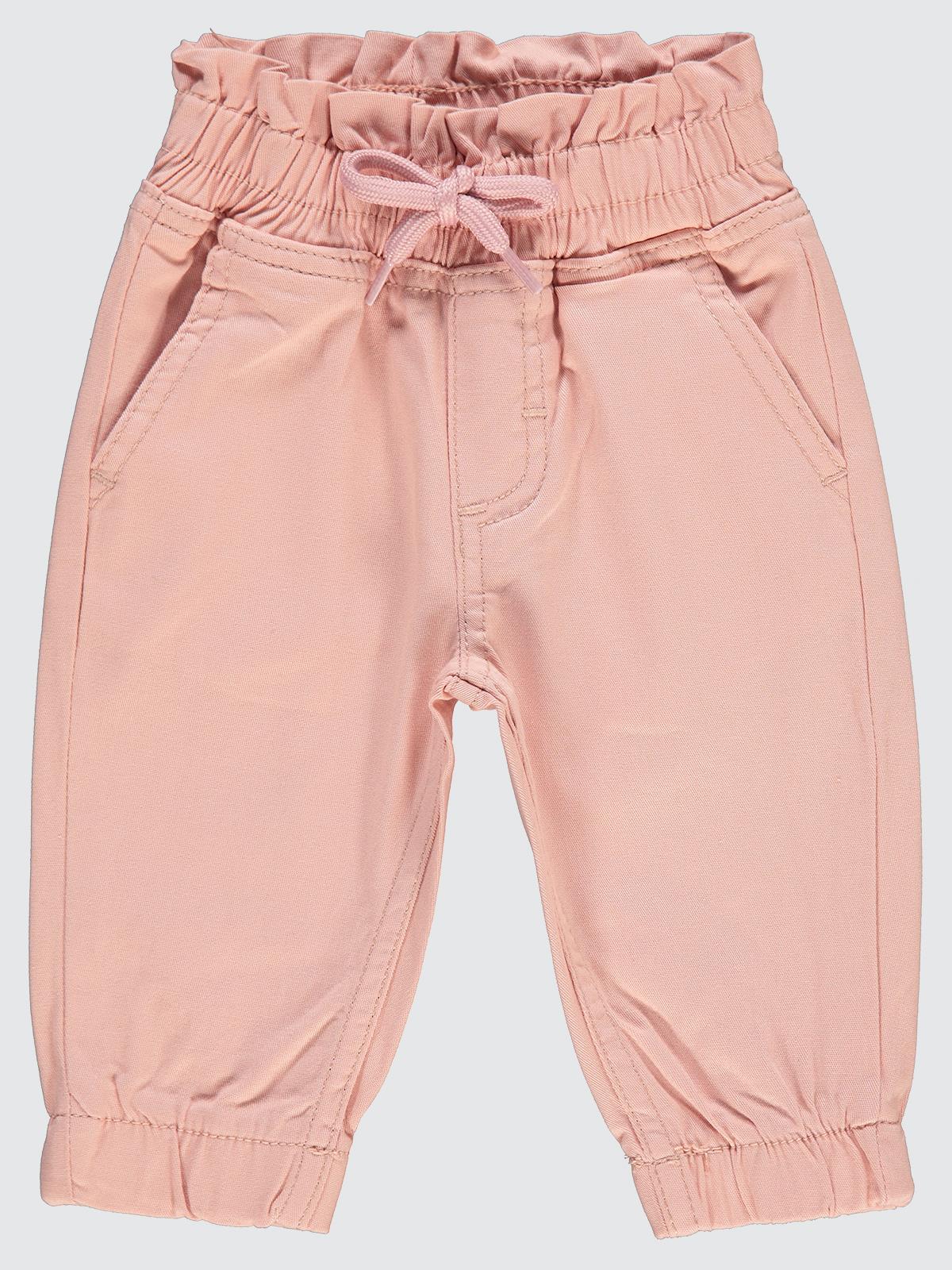 Civil Baby Bel Fırfırlı 6-18 Ay Pantolon - Pudra