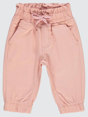 Civil Baby Bel Fırfırlı 6-18 Ay Pantolon - Pudra