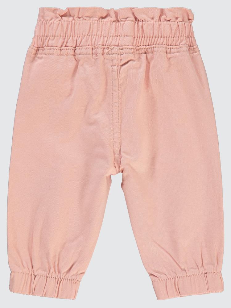 Civil Baby Bel Fırfırlı 6-18 Ay Pantolon - Pudra