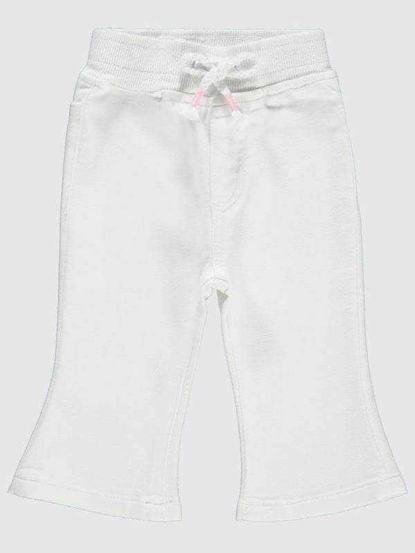 Civil Baby İspanyol Paça 6-18 Ay Pantolon - Beyaz