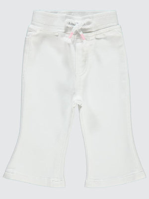 Civil Baby İspanyol Paça 6-18 Ay Pantolon - Beyaz