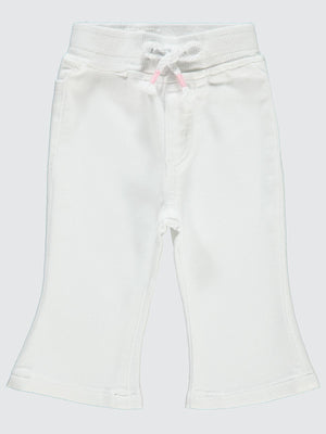 Civil Baby İspanyol Paça 6-18 Ay Pantolon - Beyaz