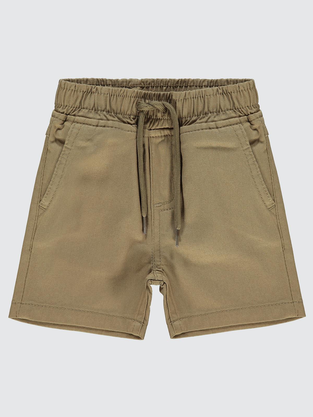 Civil Baby Bel Lastikli Filotolu 6-18 Ay Şort - Bej