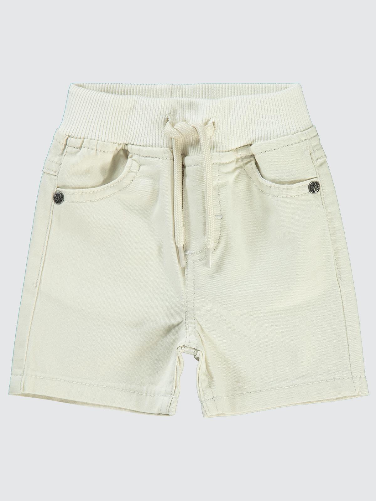 Civil Baby Beli Ribanalı 6-18 Ay Şort - Bej