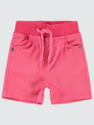 Civil Baby Beli Ribanalı 6-18 Ay Şort - Fusya