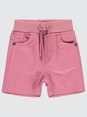 Civil Baby Beli Ribanalı 6-18 Ay Şort - Pembe