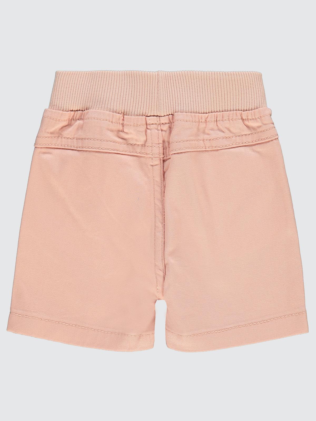 Civil Baby Beli Ribanalı 6-18 Ay Şort - Pudra