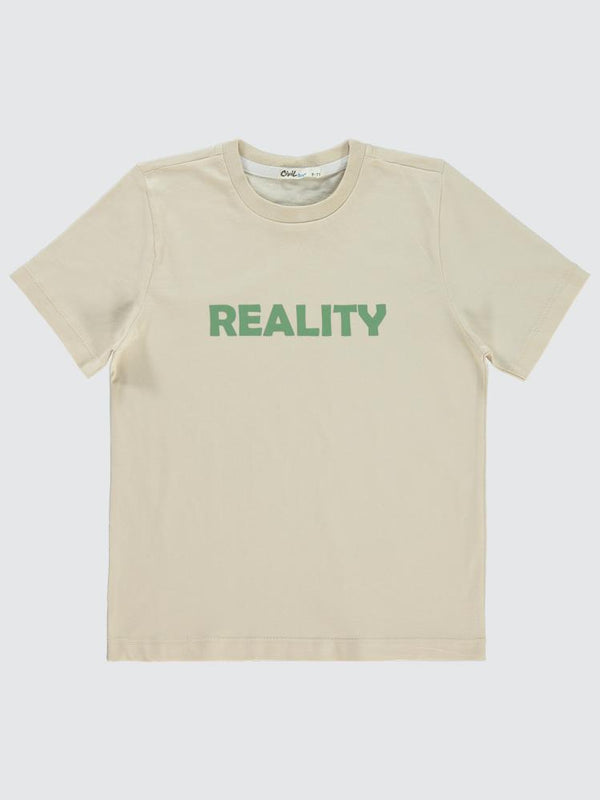 Civil Boys Kapak Cepli Tişörtlü 6-9 Yaş Gömlek - Haki