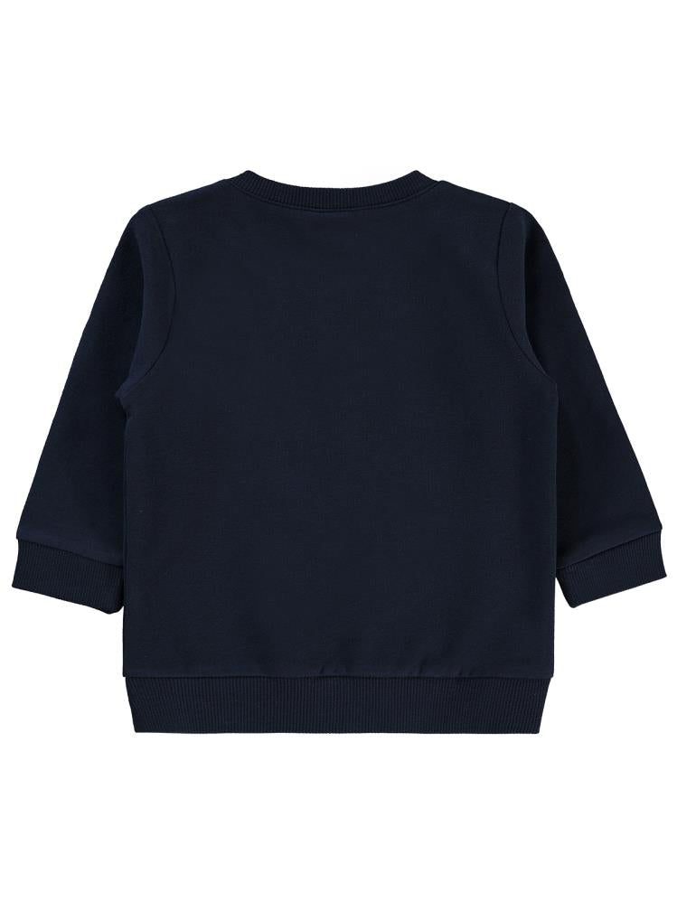 Civil Baby 2 İp Fun Time Etiketli 6-18 Ay Sweatshirt - Lacivert